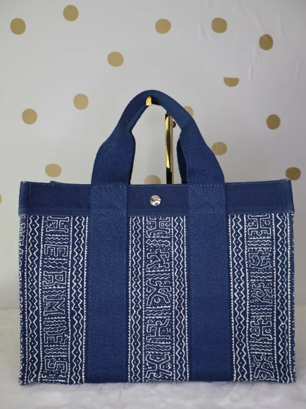 Extremely rare HERMES Bora Cabas de Plage MM